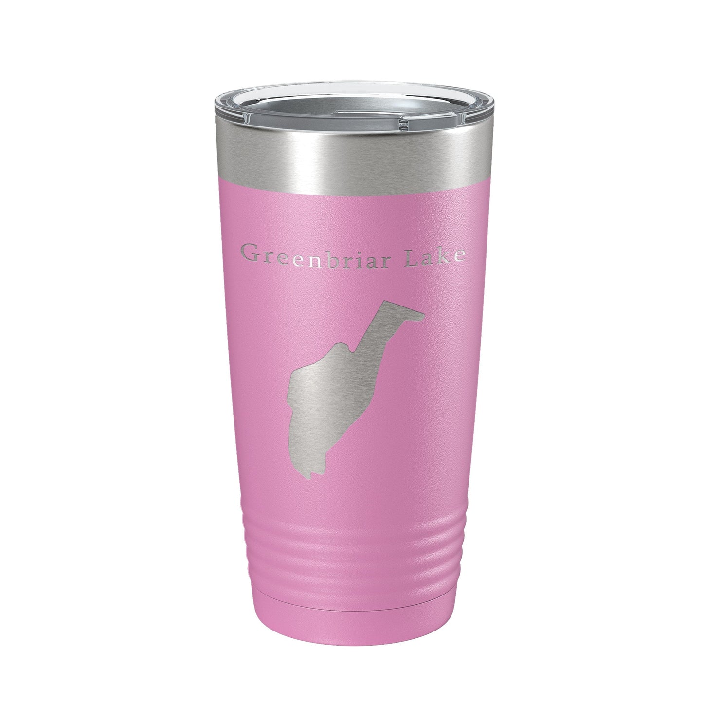 Greenbriar Lake Map Tumbler Travel Mug Insulated Laser Engraved Coffee Cup Maryland 20 oz-14