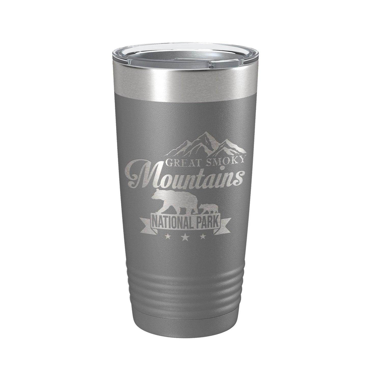 Great Smoky Mountains National Park Bear Tumbler GSMNP Travel Mug Gift Insulated Laser Engraved Coffee Cup 20 oz-16