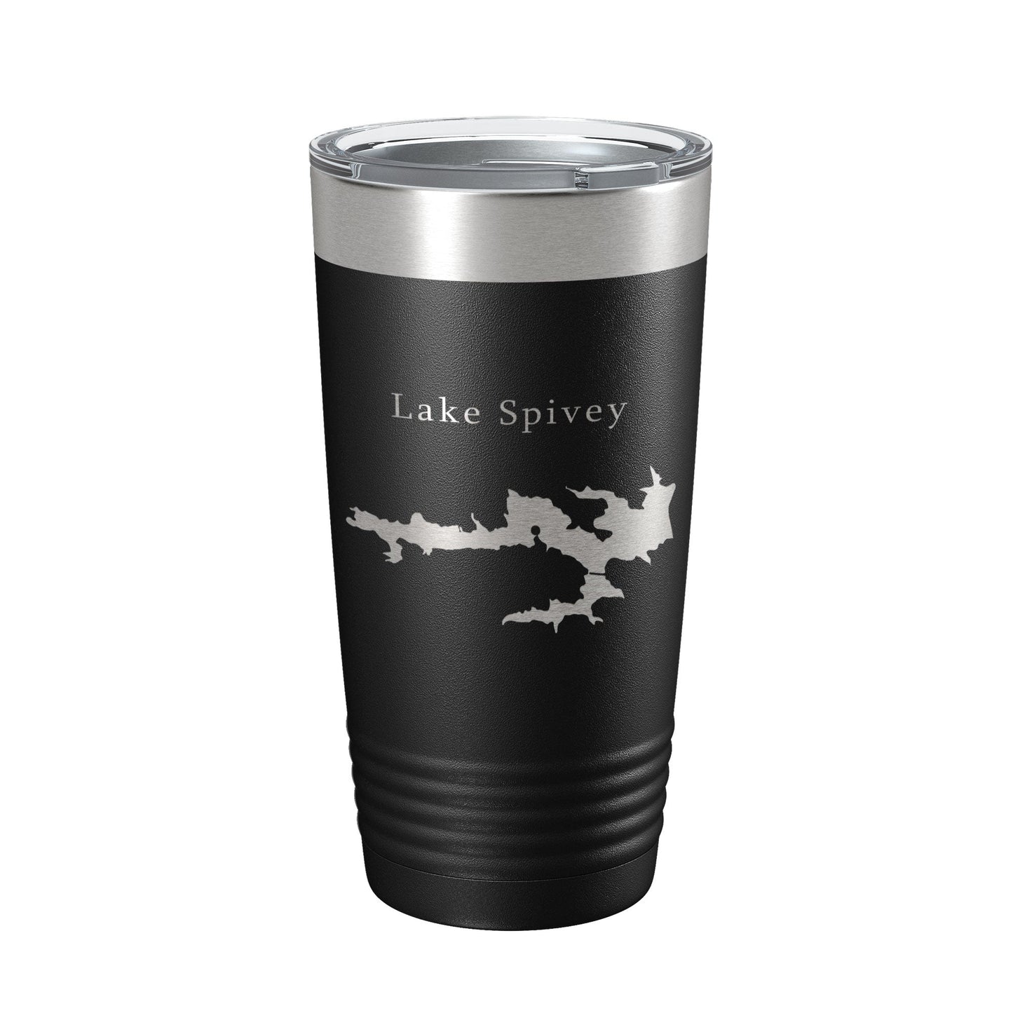 Lake Spivey Map Tumbler Travel Mug Insulated Laser Engraved Coffee Cup Georgia 20 oz-0