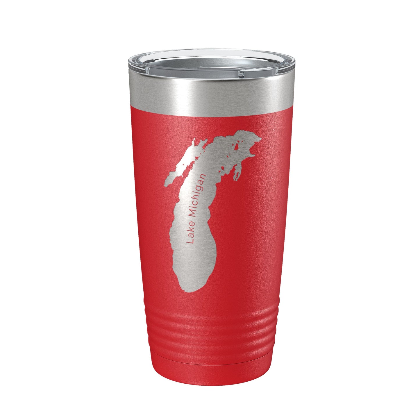 Lake Michigan Map Tumbler Travel Mug Insulated Laser Engraved Coffee Cup Illinois Wisconsin Indiana Michigan 20 oz-10