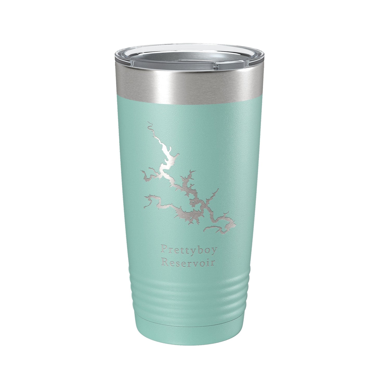 Prettyboy Reservoir Tumbler Lake Map Travel Mug Insulated Laser Engraved Coffee Cup Maryland 20 oz-12