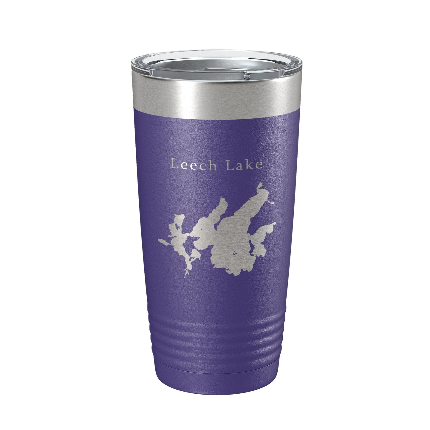 Leech Lake Map Tumbler Travel Mug Insulated Laser Engraved Coffee Cup Minnesota 20 oz-15