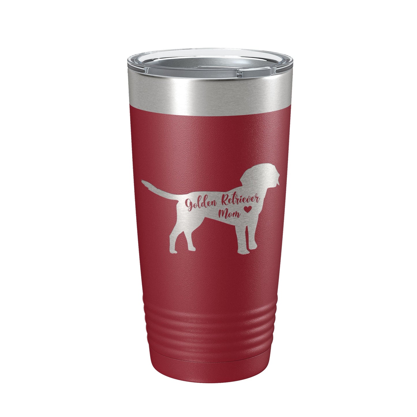 Golden Retriever Mom Tumbler Dog Travel Mug Gift Insulated Laser Engraved Coffee Cup 20 oz-18