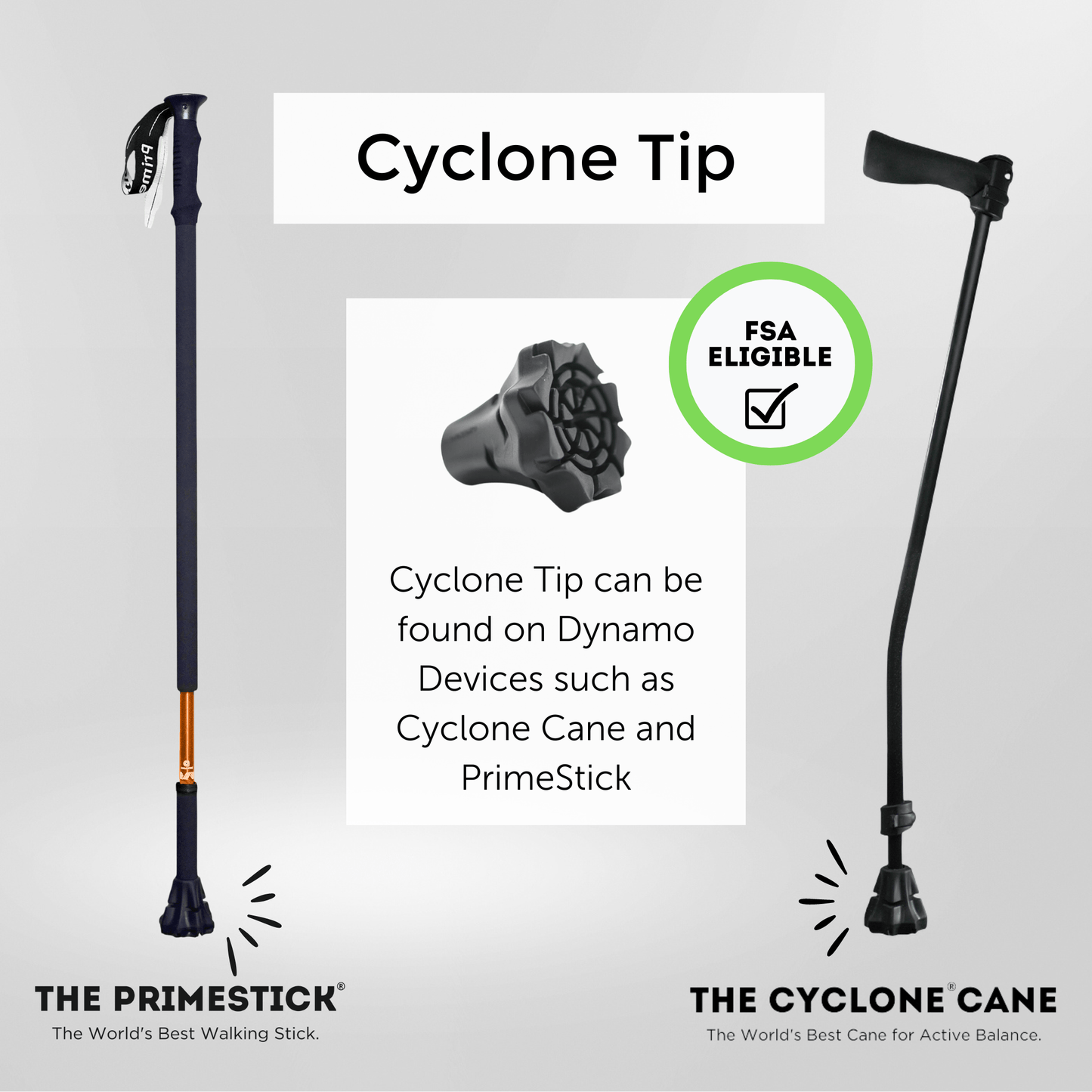 Dynamo Cyclone Tip - Cane Tip Replacement-2