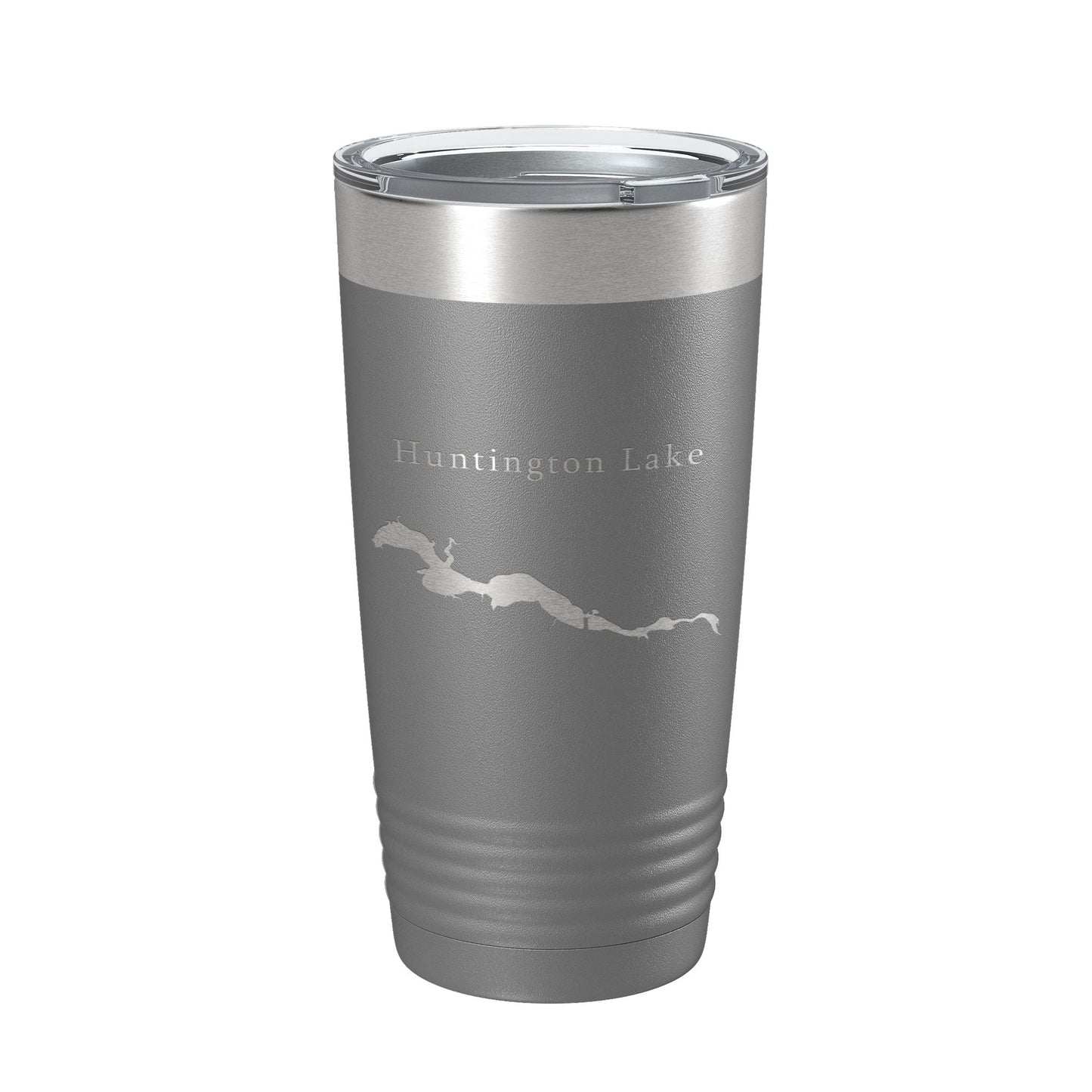 Huntington Lake Map Tumbler Travel Mug Insulated Laser Engraved Coffee Cup Indiana 20 oz-16