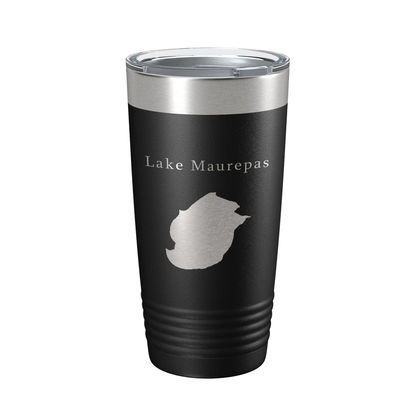 Lake Maurepas Map Tumbler Travel Mug Insulated Laser Engraved Coffee Cup Louisiana 20 oz-5