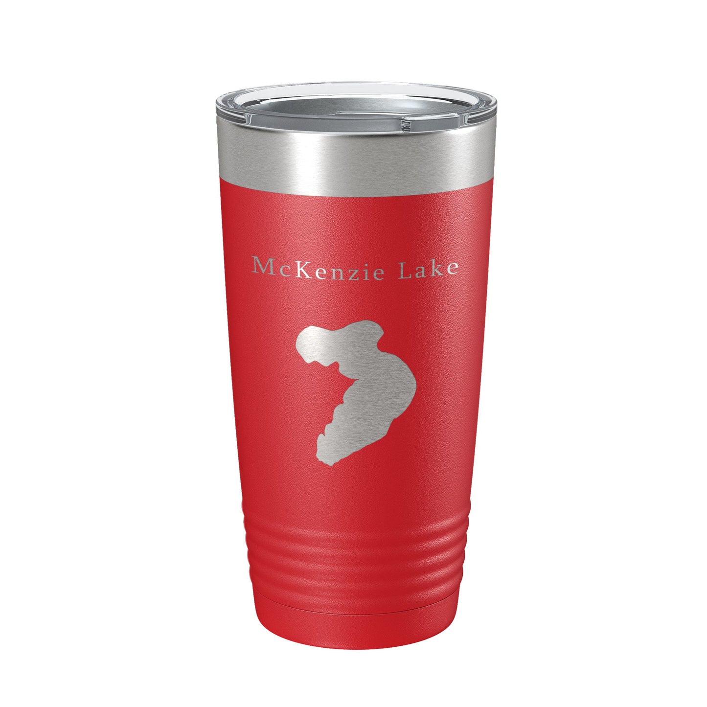 McKenzie Lake Map Tumbler Travel Mug Insulated Laser Engraved Coffee Cup Wisconsin 20 oz-10