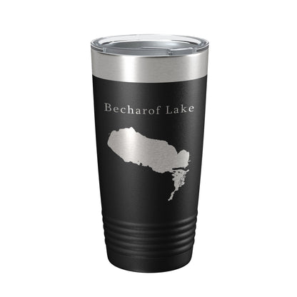 Becharof Lake Map Tumbler Travel Mug Insulated Laser Engraved Coffee Cup Alaska 20 oz-5