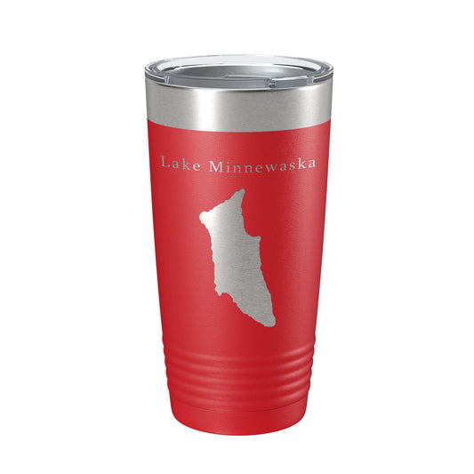 Lake Minnewaska Map Tumbler Travel Mug Insulated Laser Engraved Coffee Cup New York 20 oz-10