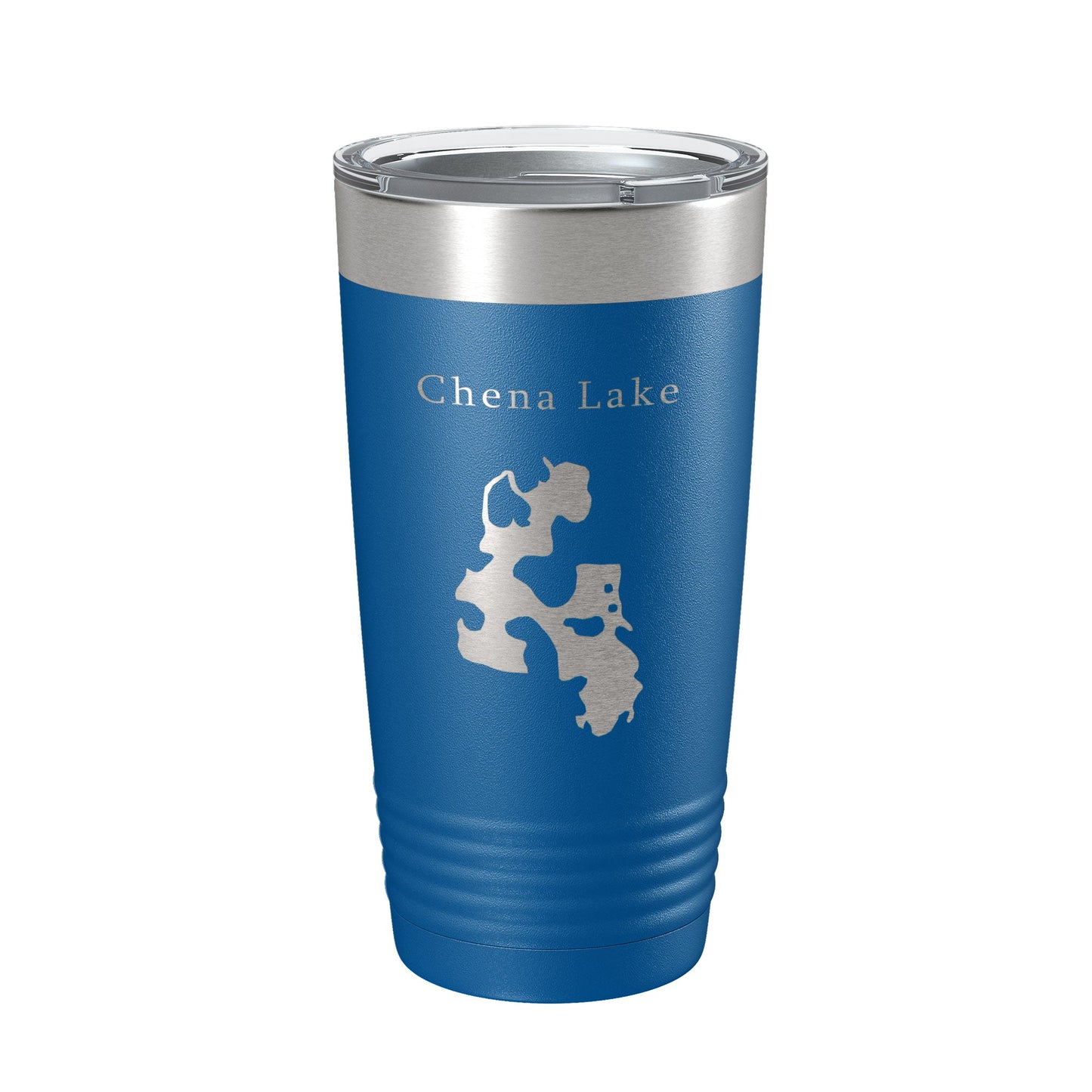 Chena Lake Map Tumbler Travel Mug Insulated Laser Engraved Coffee Cup Alaska 20 oz-6