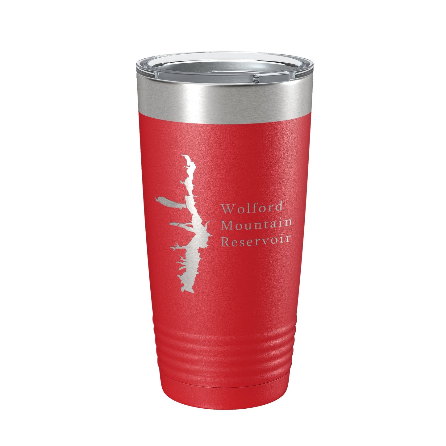 Wolford Mountain Reservoir Tumbler Lake Map Travel Mug Insulated Laser Engraved Coffee Cup Colorado 20 oz-10