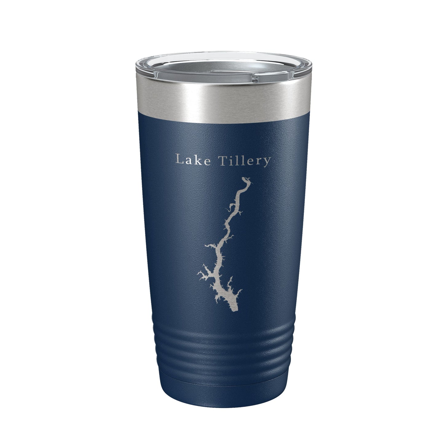Lake Tillery Map Tumbler Travel Mug Insulated Laser Engraved Coffee Cup North Carolina 20 oz-8