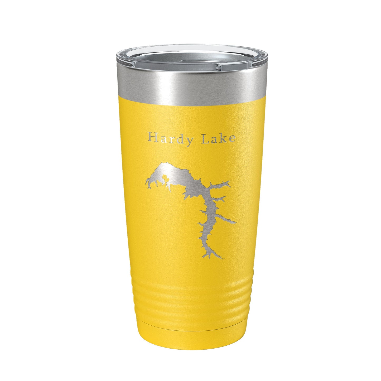 Hardy Lake Map Tumbler Travel Mug Insulated Laser Engraved Coffee Cup Indiana 20 oz-19