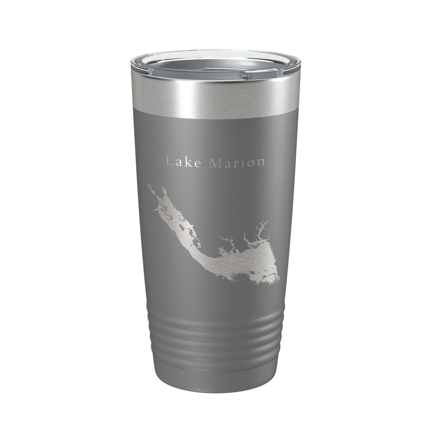 Lake Marion Map Tumbler Travel Mug Insulated Laser Engraved Coffee Cup South Carolina 20 oz-16