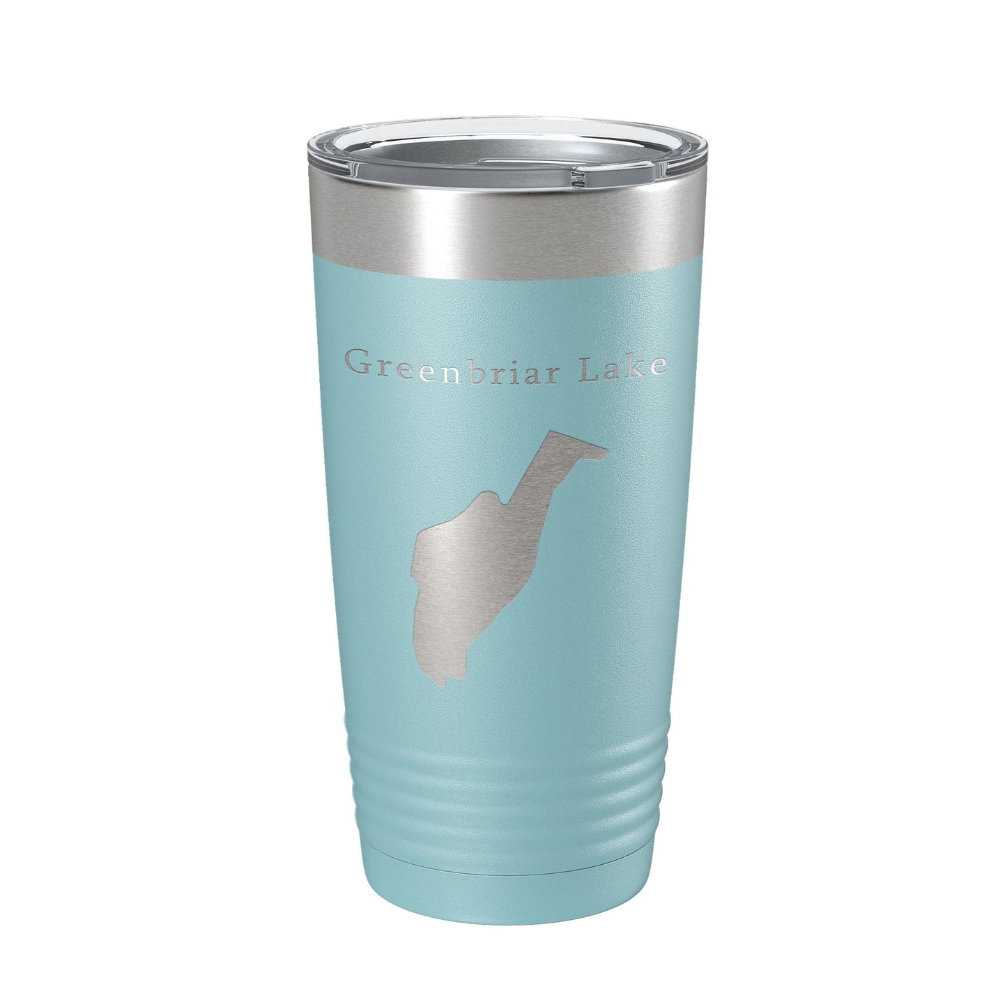 Greenbriar Lake Map Tumbler Travel Mug Insulated Laser Engraved Coffee Cup Maryland 20 oz-13