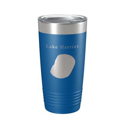 Lake Harriet Map Tumbler Travel Mug Insulated Laser Engraved Coffee Cup Minnesota 20 oz-6