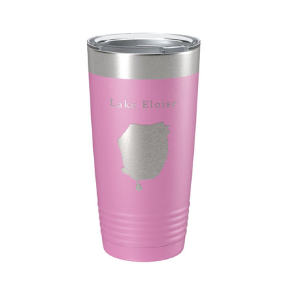 Lake Eloise Map Tumbler Travel Mug Insulated Laser Engraved Coffee Cup Florida 20 oz-14
