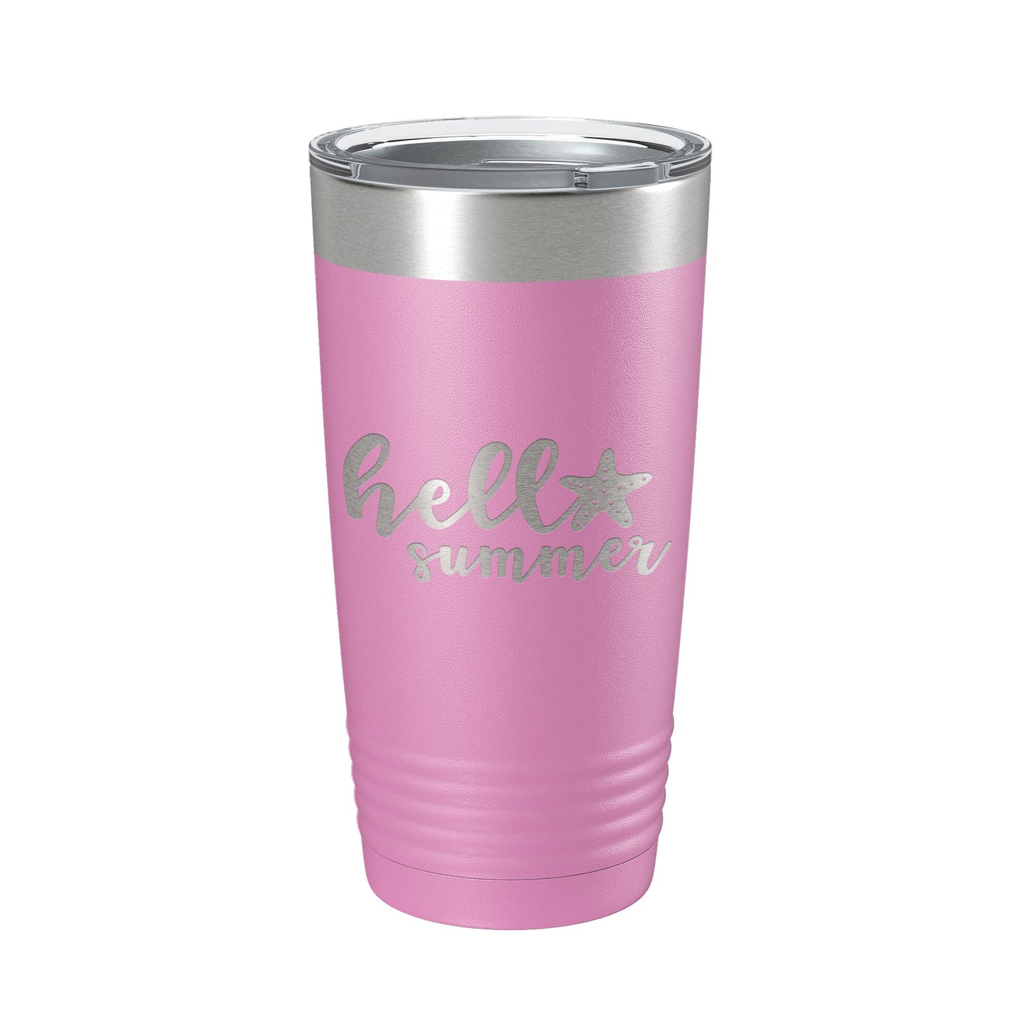 Hello Summer Tumbler Travel Mug Insulated Laser Engraved Coffee Cup 20 oz-14