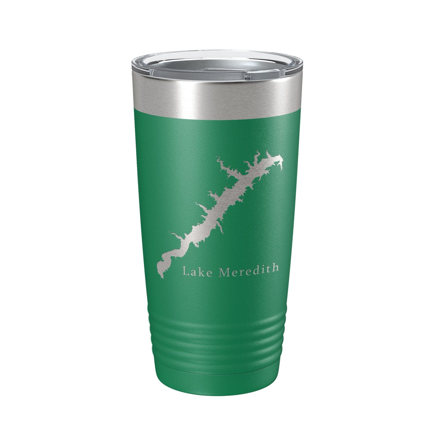 Lake Meredith Map Tumbler Travel Mug Insulated Laser Engraved Coffee Cup Texas 20 oz-9