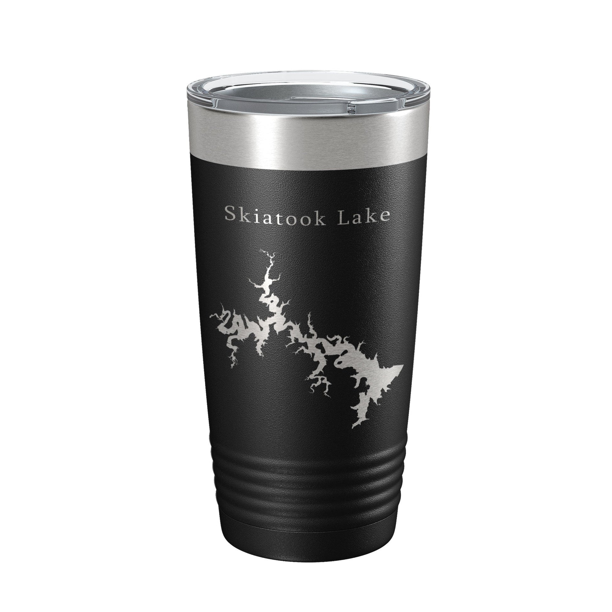 Skiatook Lake Map Tumbler Travel Mug Insulated Laser Engraved Coffee Cup Oklahoma 20 oz-5