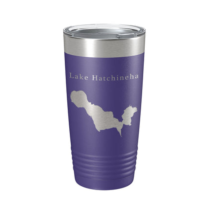 Lake Hatchineha Map Tumbler Travel Mug Insulated Laser Engraved Coffee Cup Florida 20 oz-15