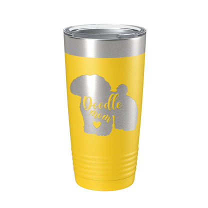 Doodle Mom Tumbler Dog Travel Mug Gift Insulated Laser Engraved Coffee Cup 20 oz-19