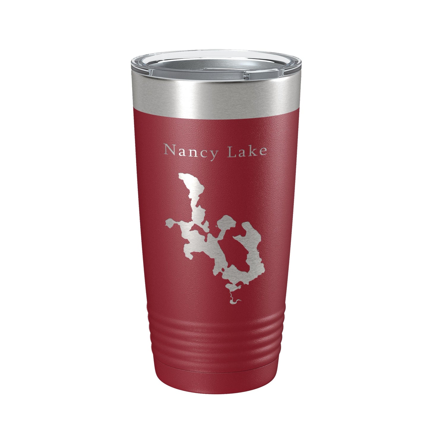 Nancy Lake Map Tumbler Travel Mug Insulated Laser Engraved Coffee Cup Alaska 20 oz-18