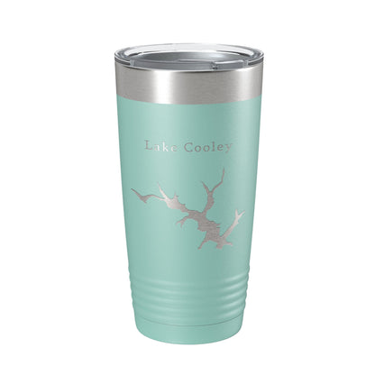 Lake Cooley Map Tumbler Travel Mug Insulated Laser Engraved Coffee Cup South Carolina 20 oz-12