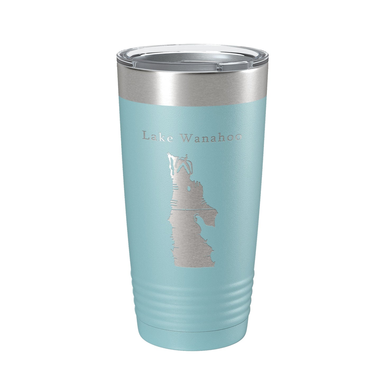 Lake Wanahoo Map Tumbler Travel Mug Insulated Laser Engraved Coffee Cup Nebraska 20 oz-13
