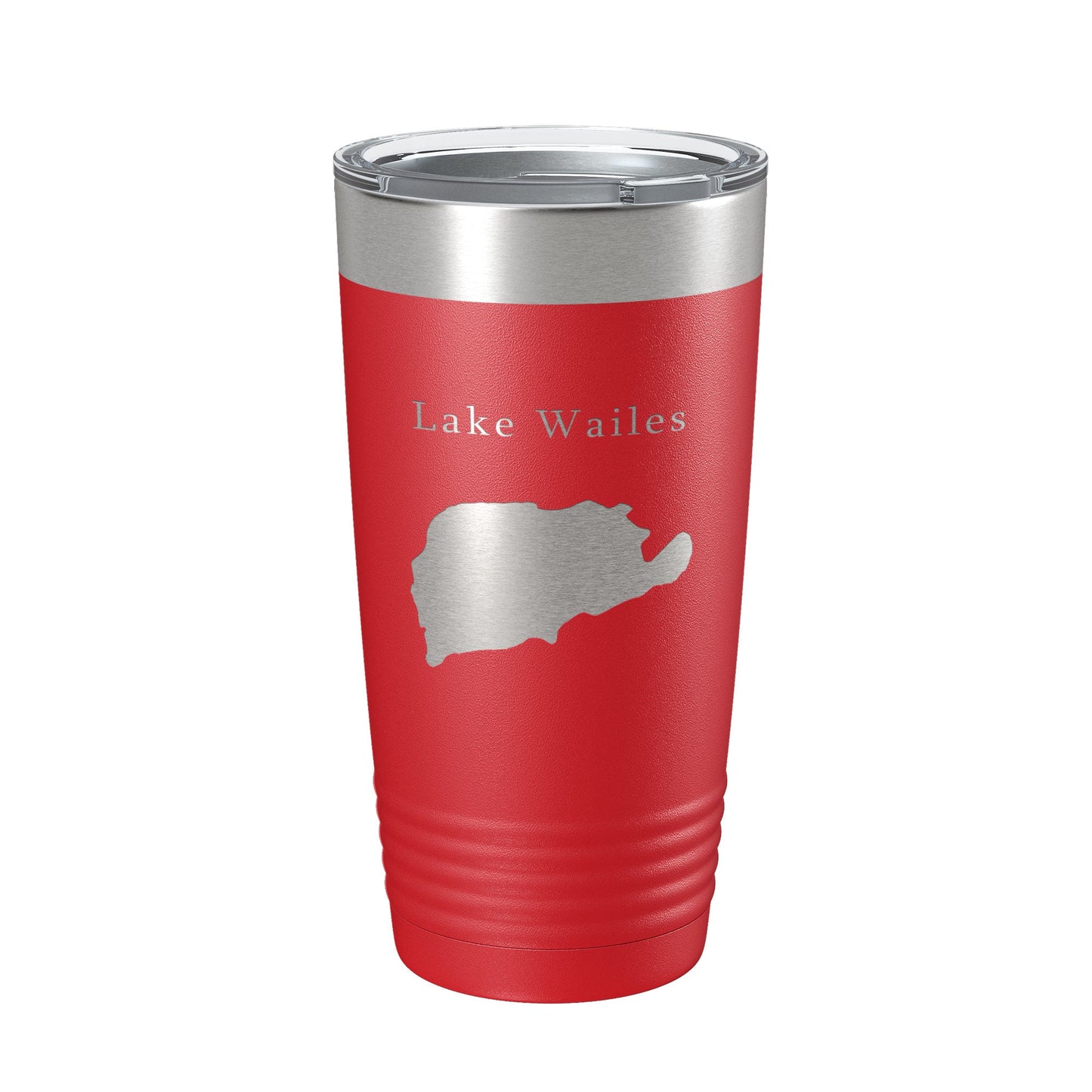 Lake Wailes Wales Map Tumbler Travel Mug Insulated Laser Engraved Coffee Cup Florida 20 oz-10