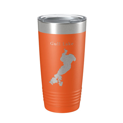 Gull Lake Map Tumbler Travel Mug Insulated Laser Engraved Coffee Cup Minnesota 20 oz-17