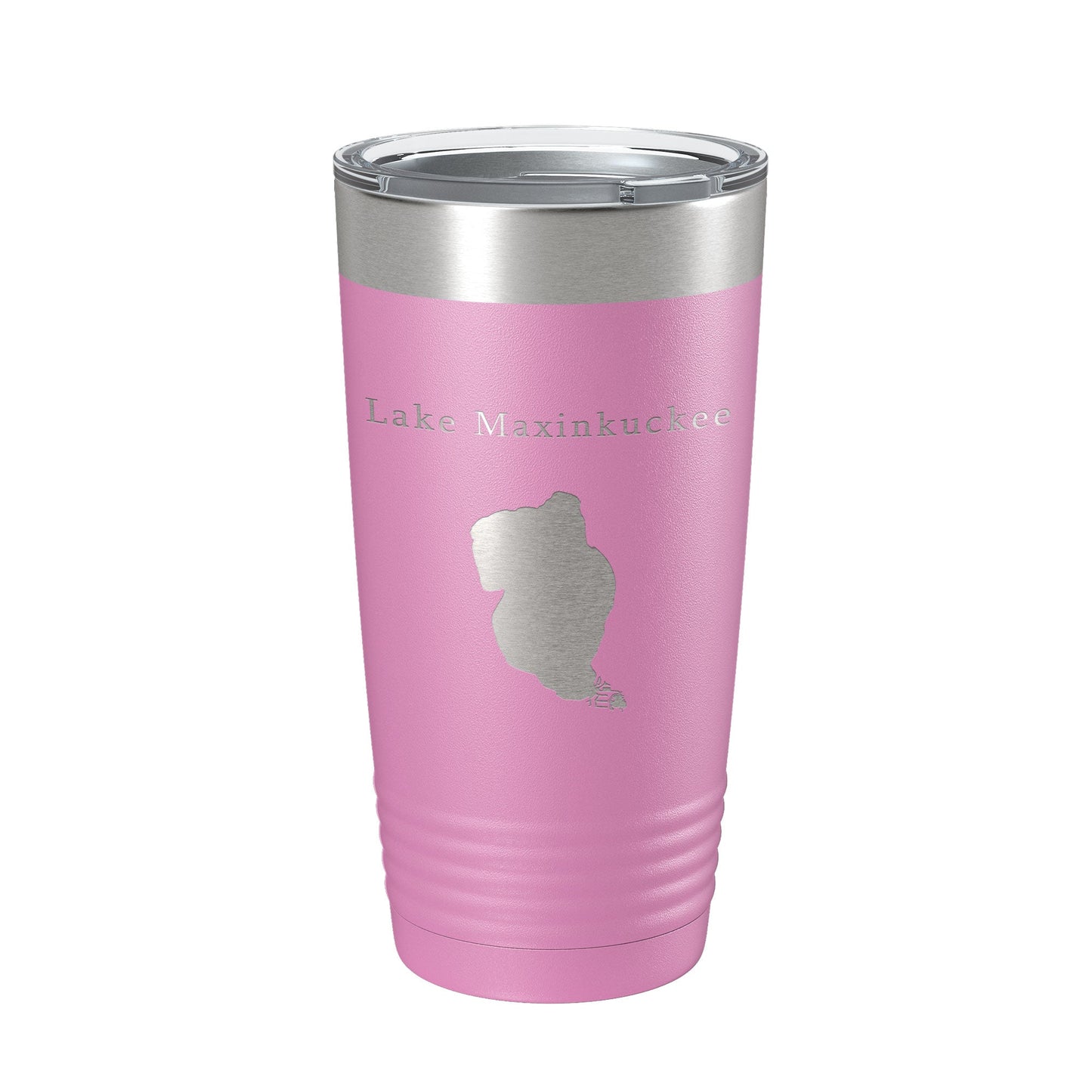 Lake Maxinkuckee Map Tumbler Travel Mug Insulated Laser Engraved Coffee Cup Indiana 20 oz-14
