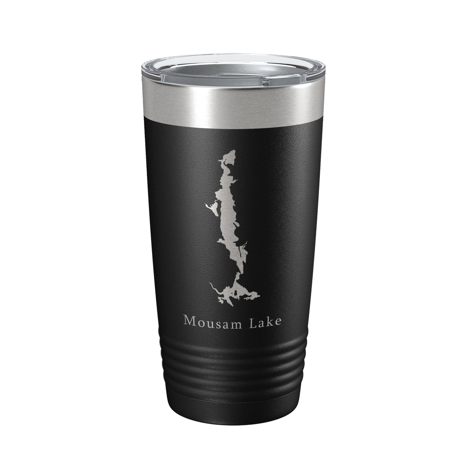 Mousam Lake Map Tumbler Travel Mug Insulated Laser Engraved Coffee Cup Maine 20 oz-5