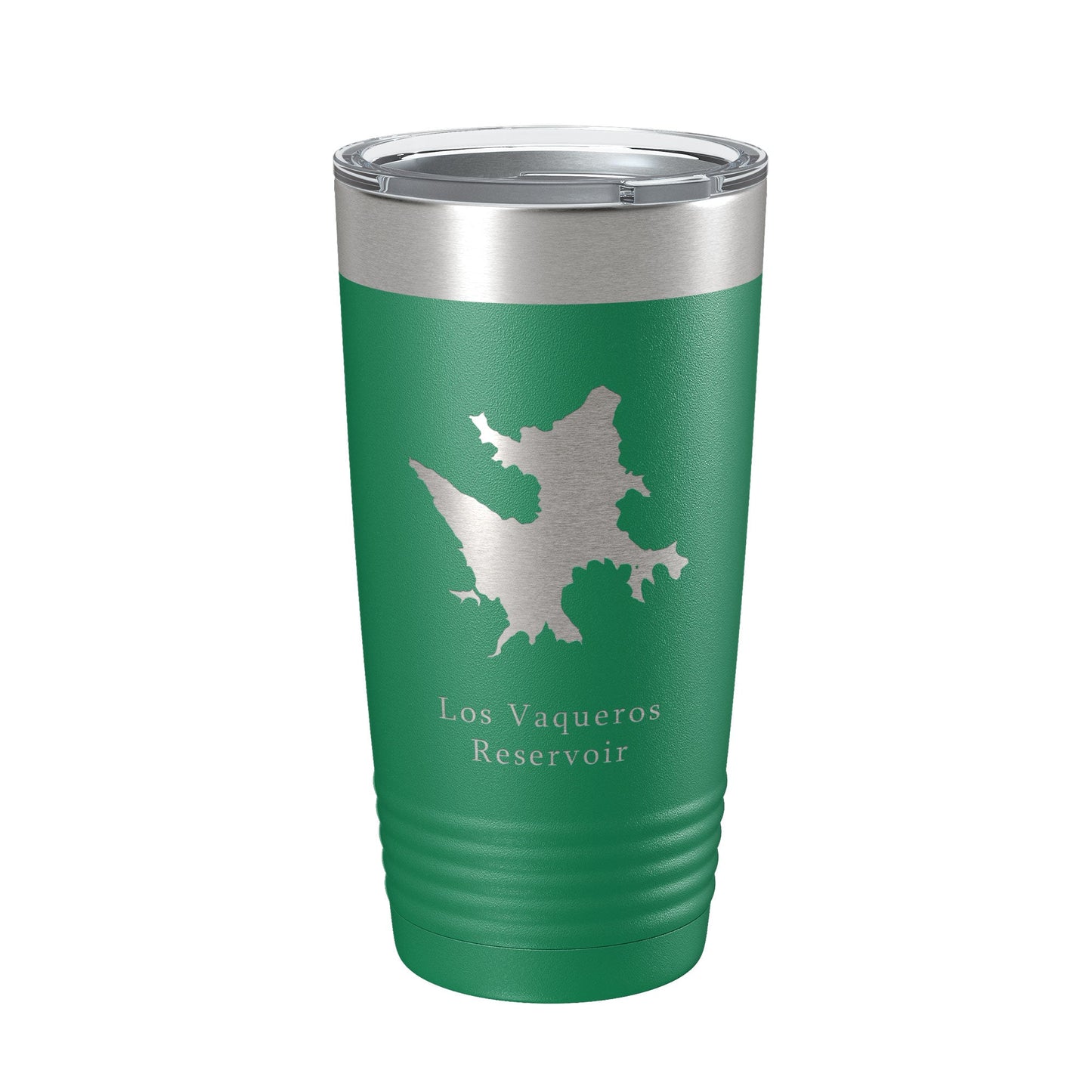 Los Vaqueros Reservoir Tumbler Lake Map Travel Mug Insulated Laser Engraved Coffee Cup California 20 oz-9
