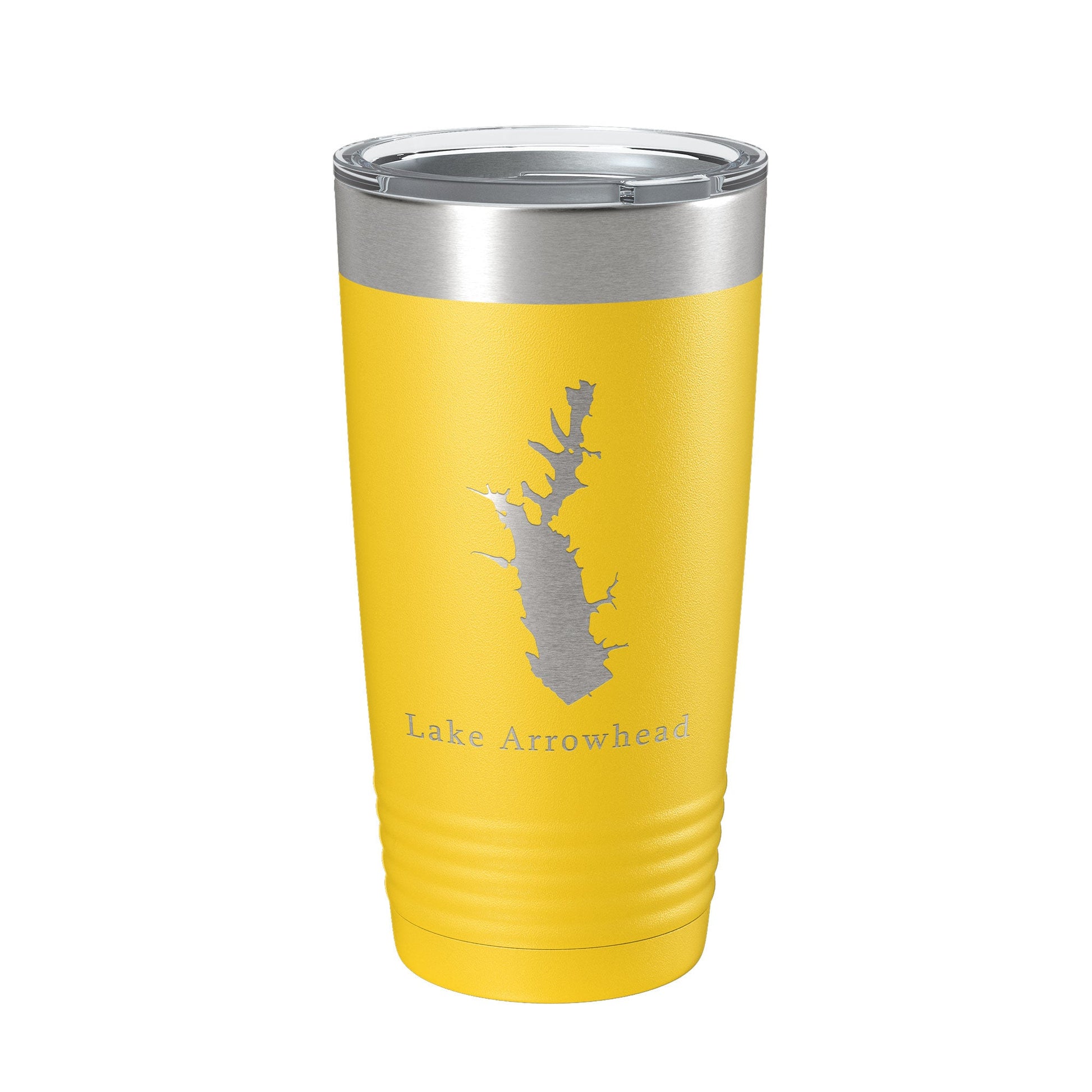 Lake Arrowhead Map Tumbler Travel Mug Insulated Laser Engraved Coffee Cup Georgia 20 oz-4