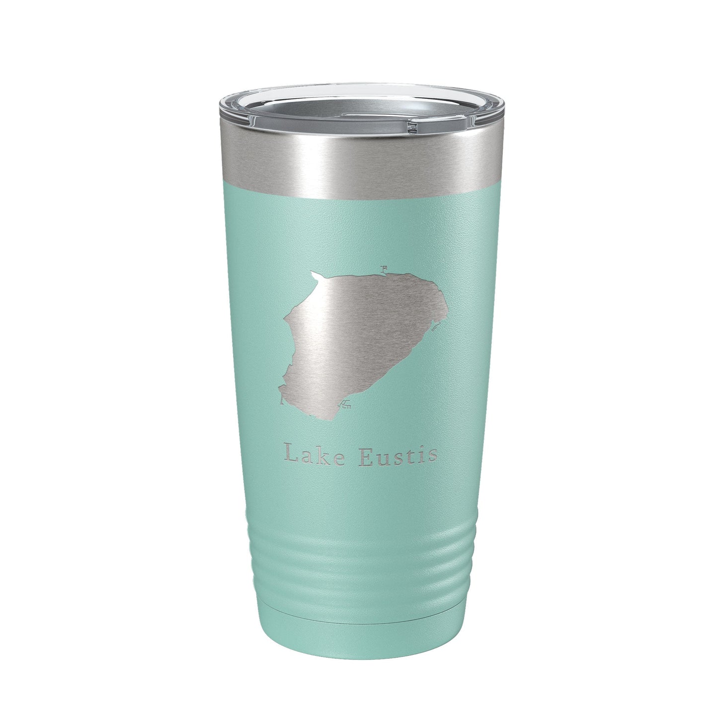 Lake Eustis Map Tumbler Travel Mug Insulated Laser Engraved Coffee Cup Florida 20 oz-12