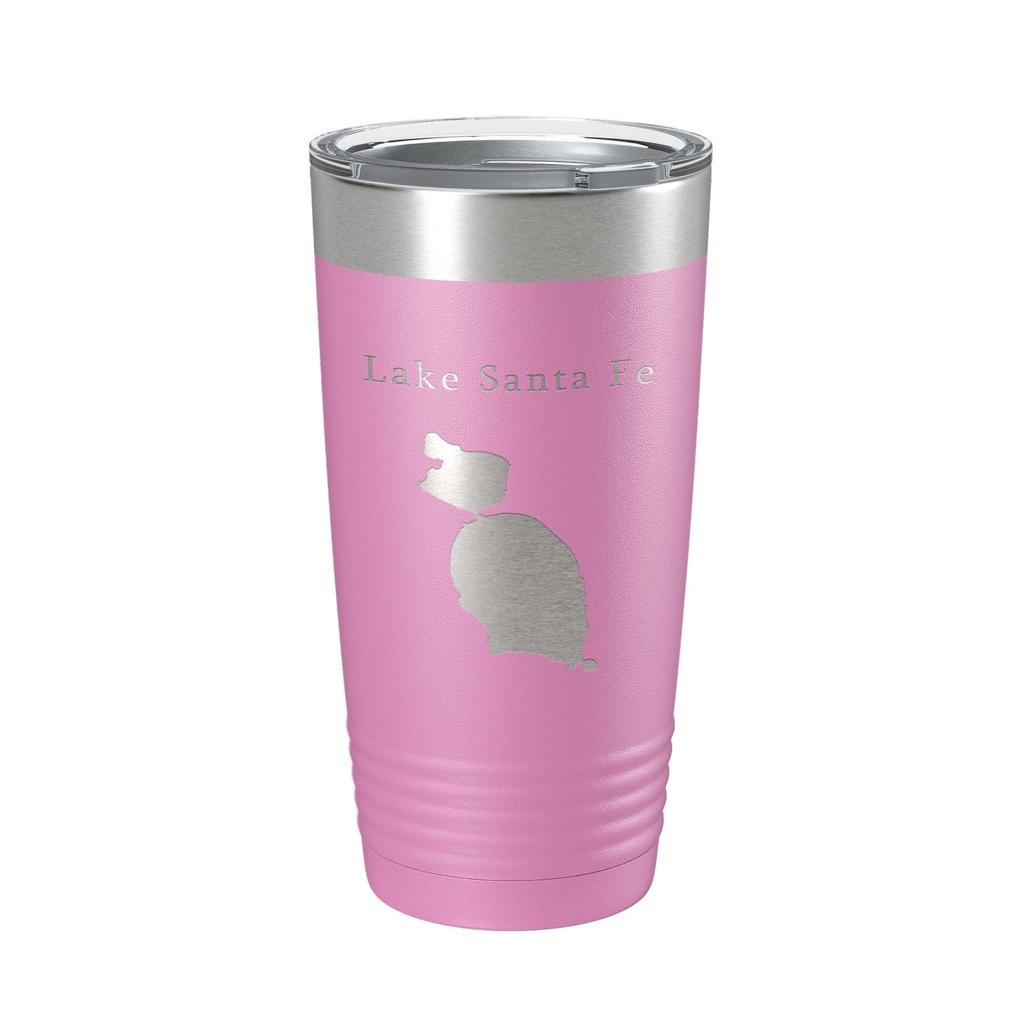Lake Santa Fe Map Tumbler Travel Mug Insulated Laser Engraved Coffee Cup Florida 20 oz-14