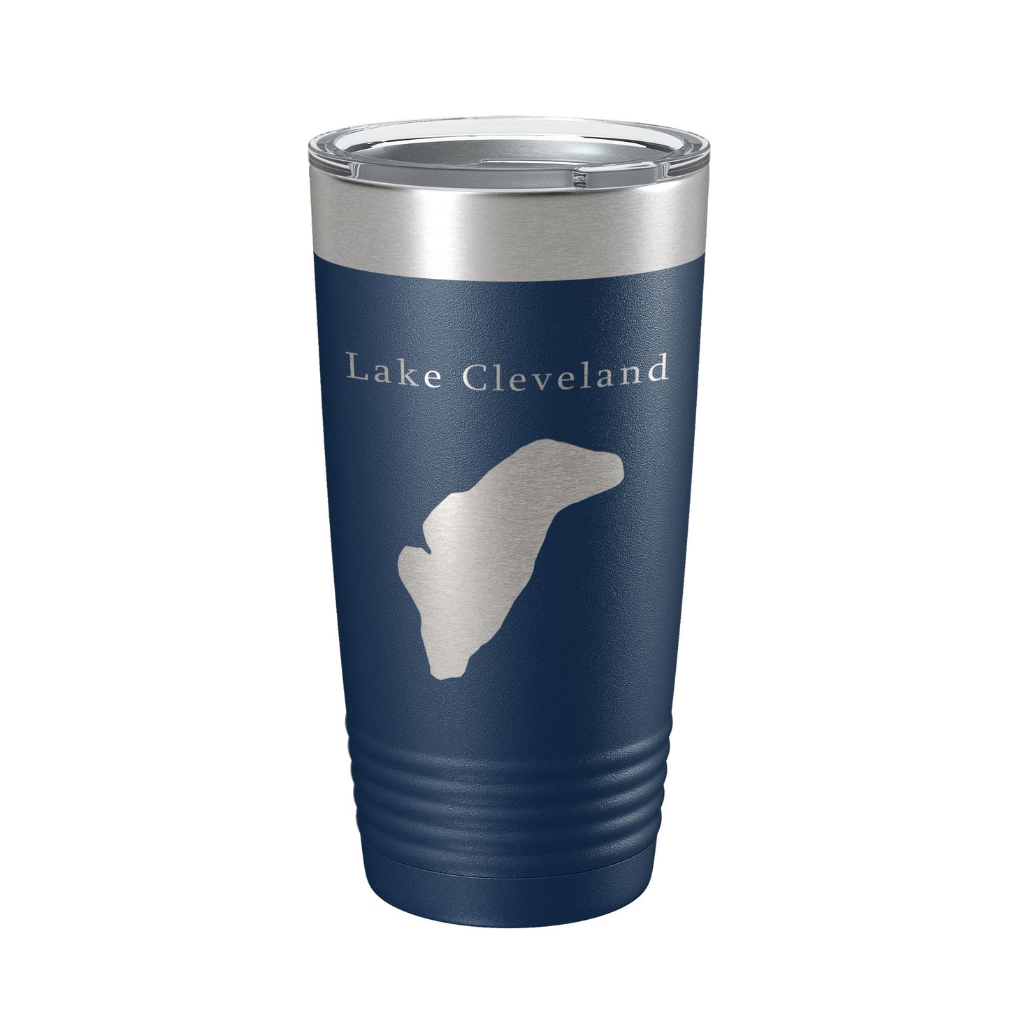 Lake Cleveland Map Tumbler Travel Mug Insulated Laser Engraved Coffee Cup Idaho 20 oz-8