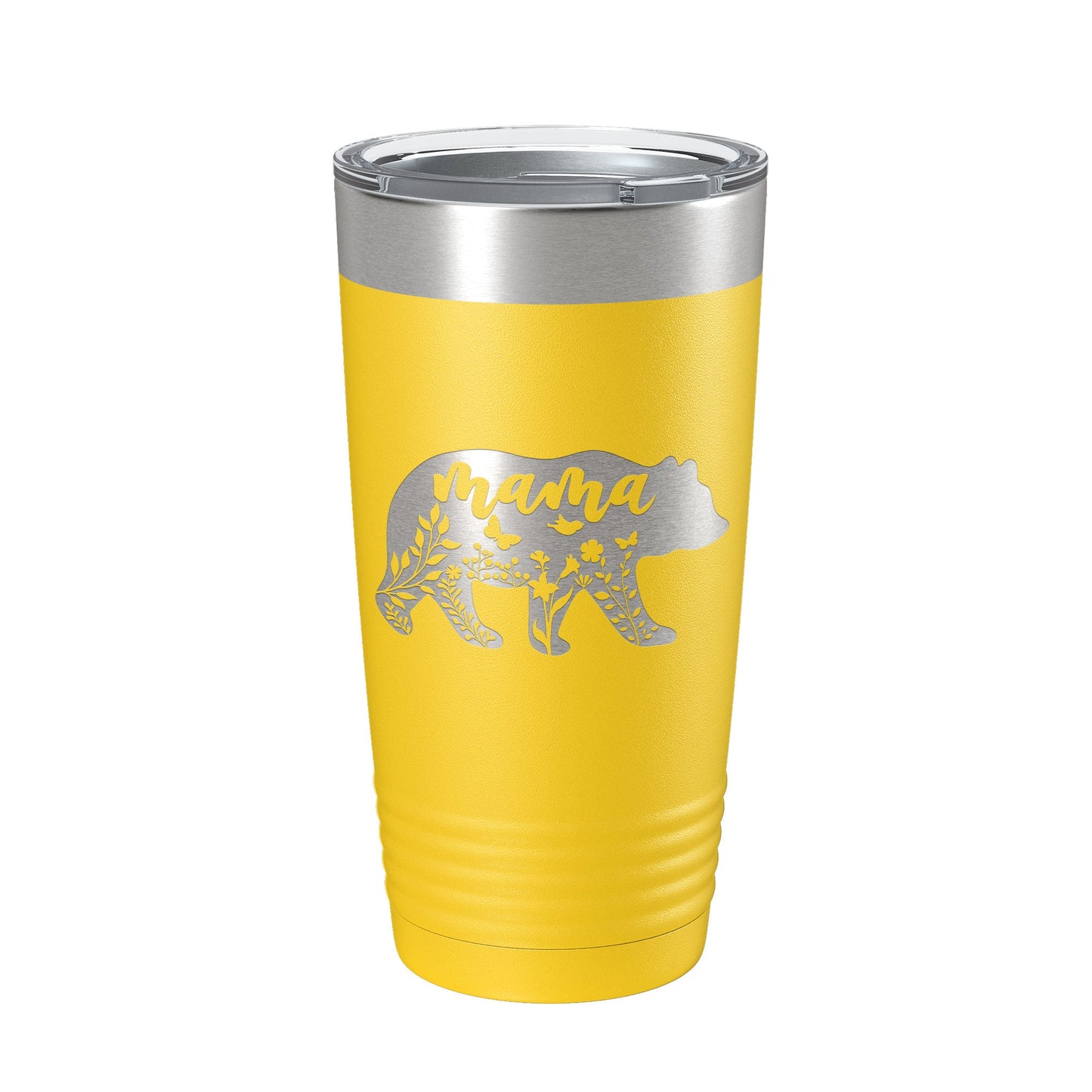 Mama Bear Tumbler Travel Mug Insulated Laser Engraved Coffee Cup Momma Mom Mother's Day Gift Cute 20 oz-19
