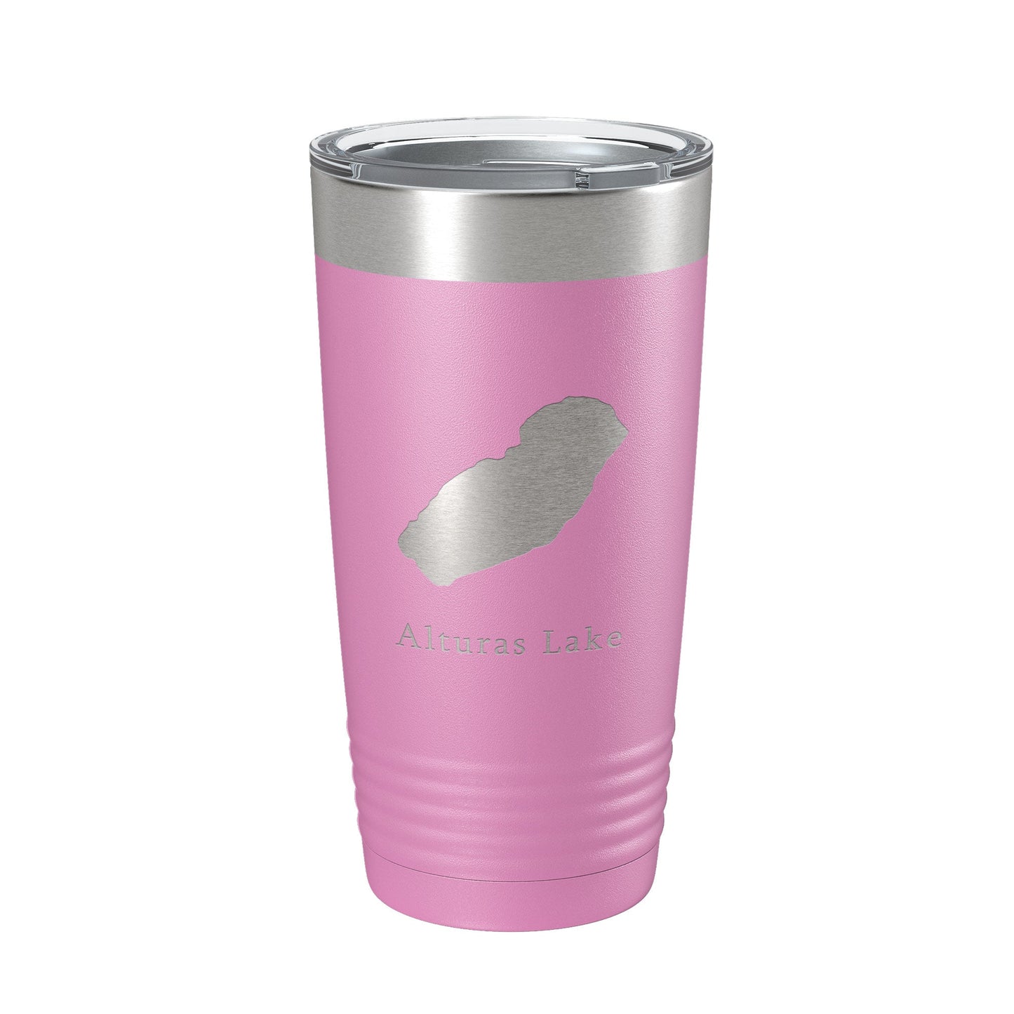 Alturas Lake Map Tumbler Travel Mug Insulated Laser Engraved Coffee Cup Idaho 20 oz-14