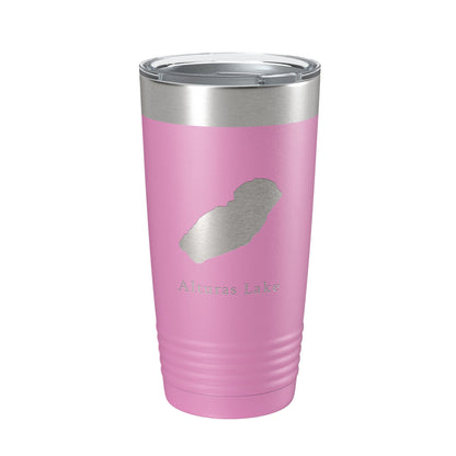 Alturas Lake Map Tumbler Travel Mug Insulated Laser Engraved Coffee Cup Idaho 20 oz-14