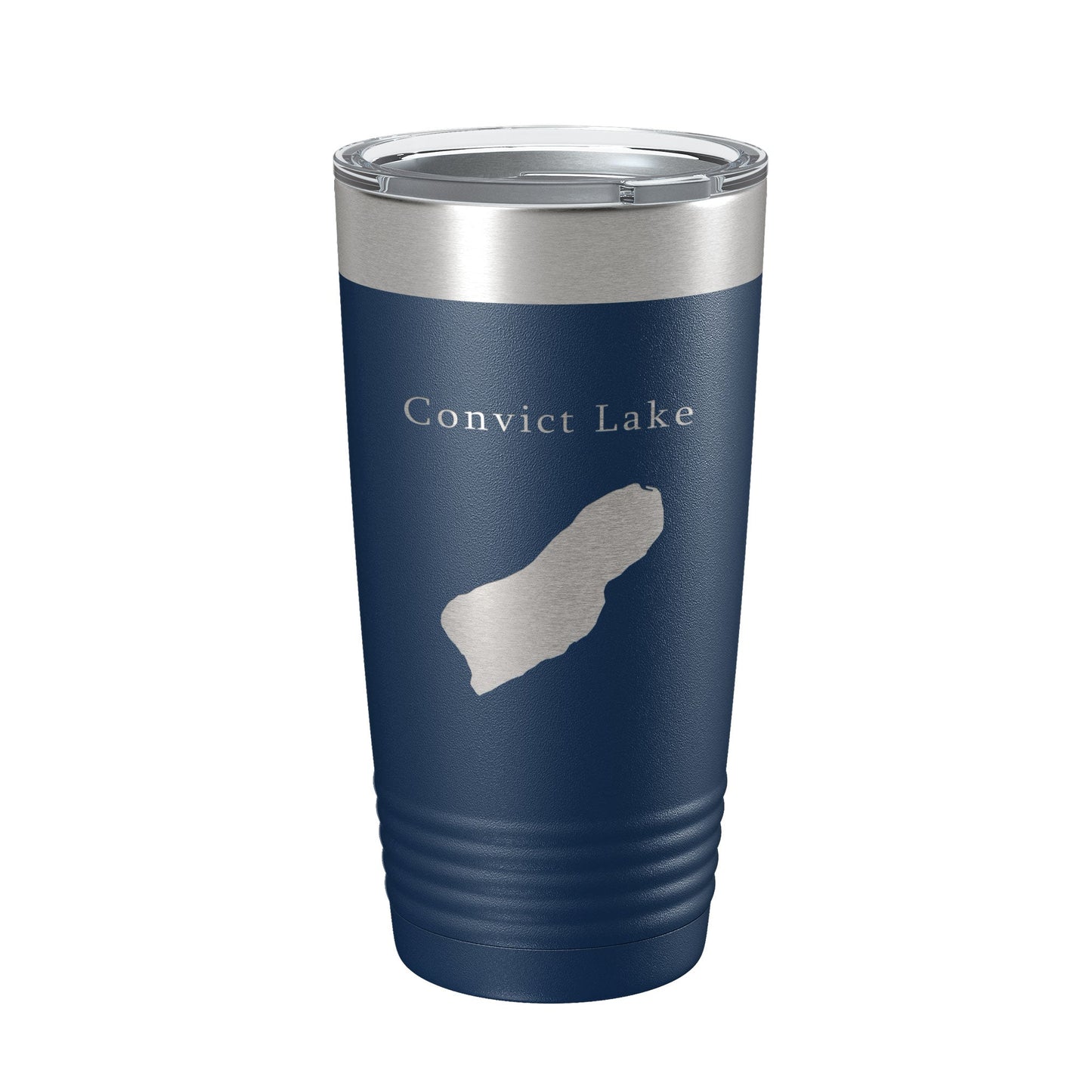 Convict Lake Map Tumbler Travel Mug Insulated Laser Engraved Coffee Cup California 20 oz-8