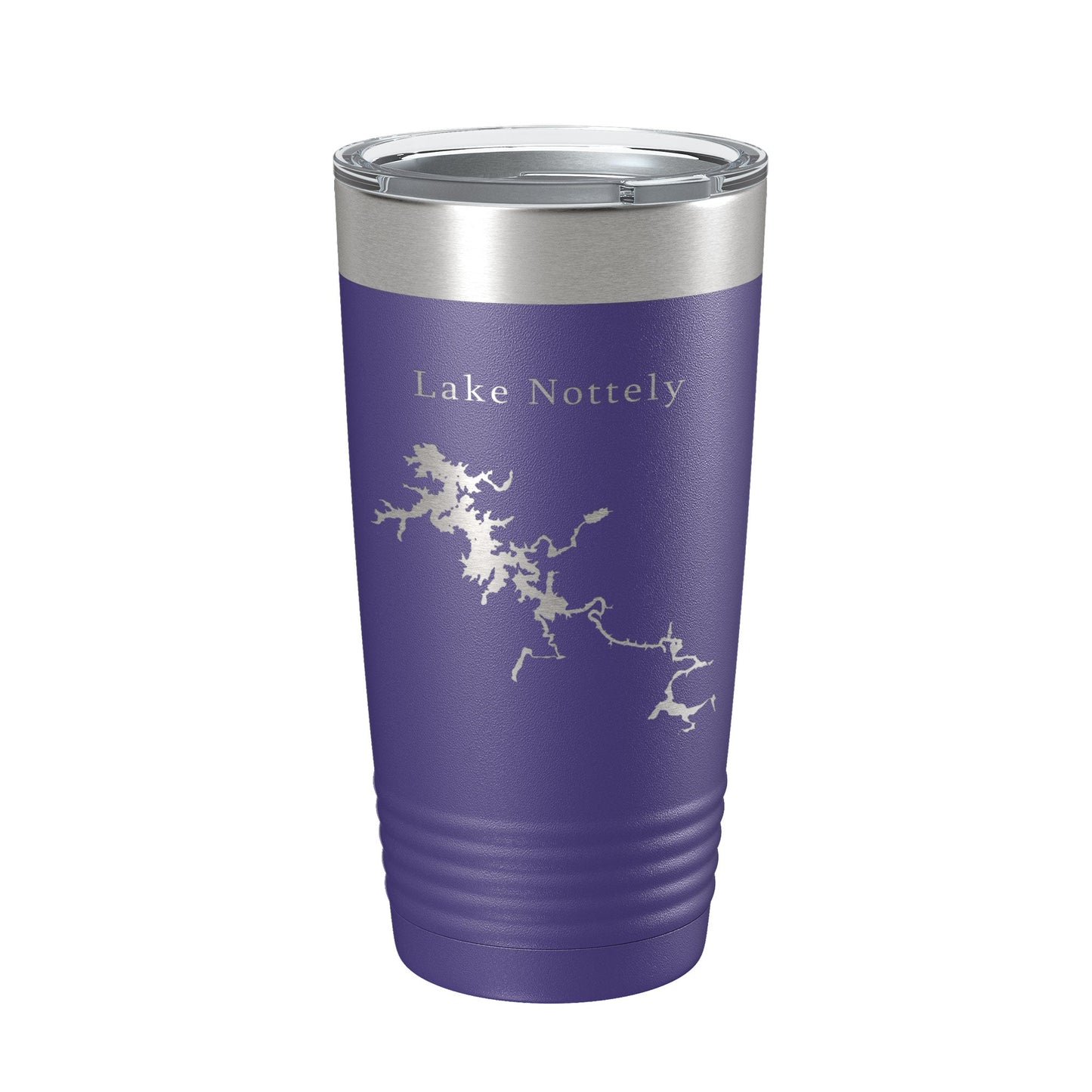 Lake Nottely Map Tumbler Travel Mug Insulated Laser Engraved Coffee Cup River Georgia 20 oz-15