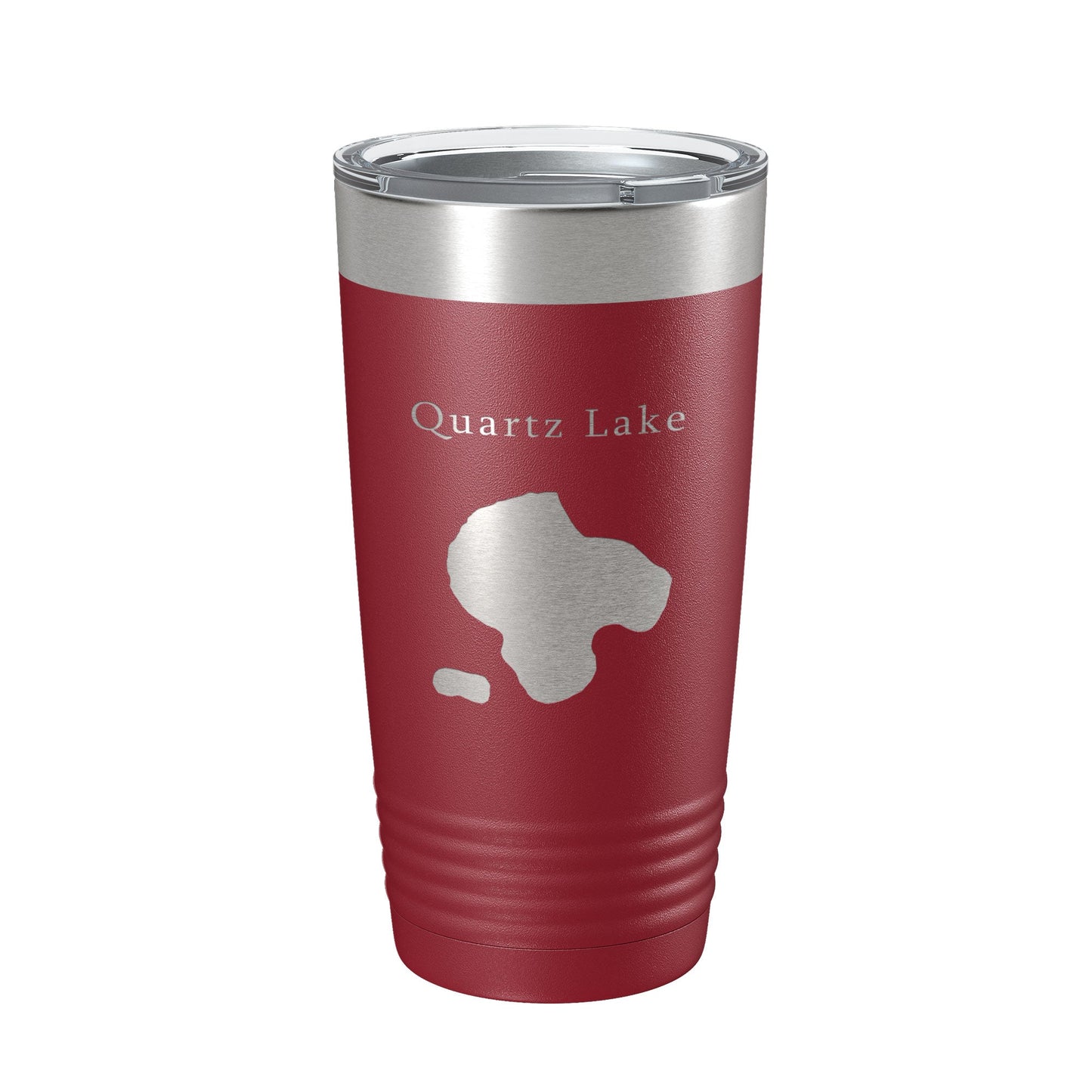 Quartz Lake Map Tumbler Travel Mug Insulated Laser Engraved Coffee Cup Alaska 20 oz-18