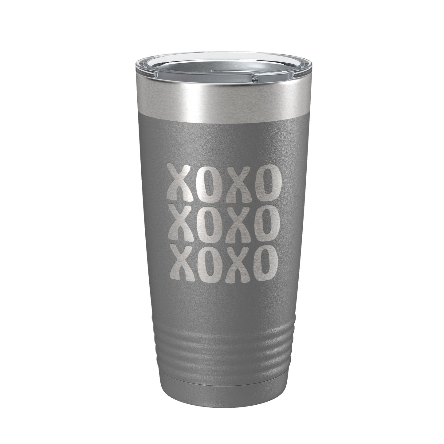 XOXO Tumbler Hugs And Kisses Travel Mug Insulated Laser Engraved Coffee Cup 20 oz-16