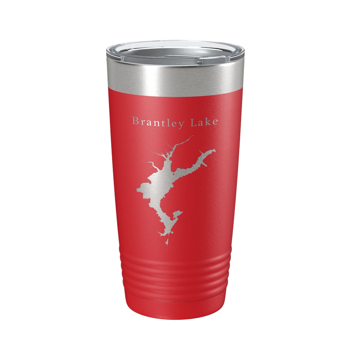 Brantley Lake Map Tumbler Travel Mug Insulated Laser Engraved Coffee Cup New Mexico 20 oz-10