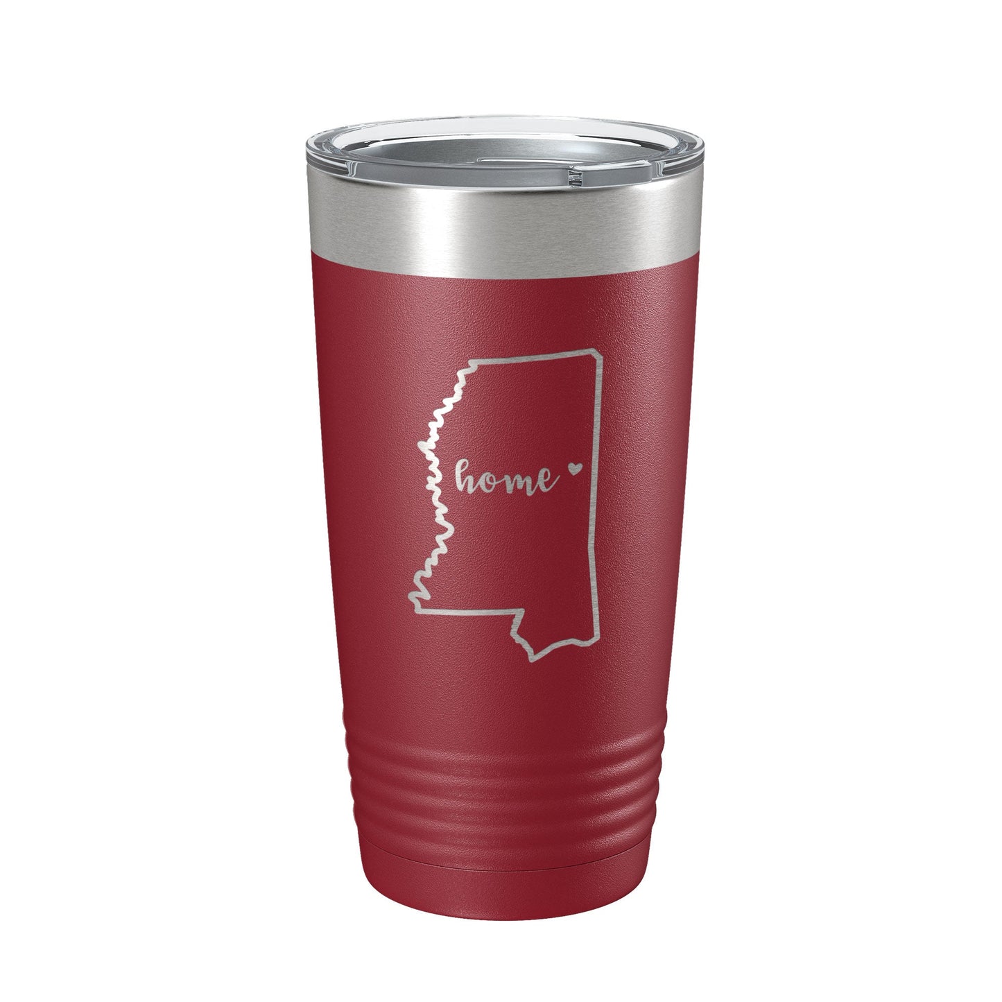 Mississippi Tumbler Home State Travel Mug Insulated Laser Engraved Map Coffee Cup 20 oz-18