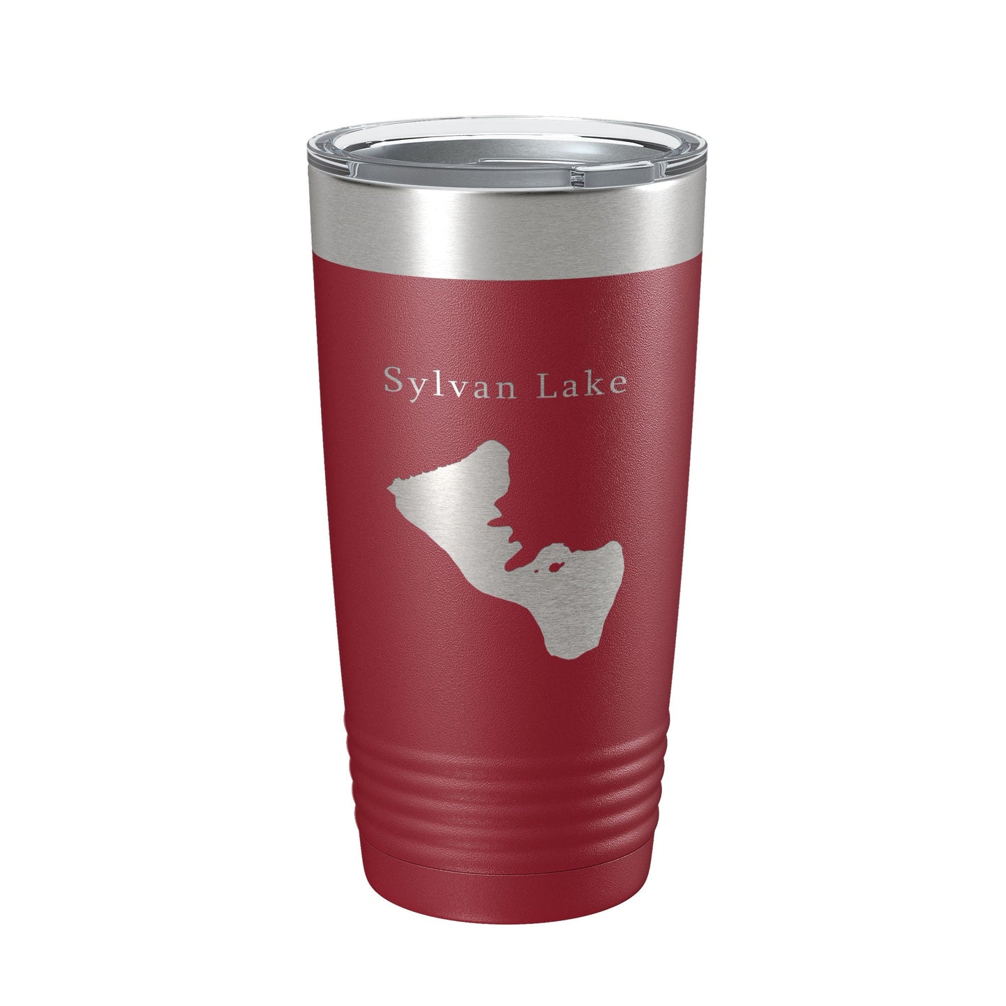 Sylvan Lake Map Tumbler Travel Mug Insulated Laser Engraved Coffee Cup Custer State Park South Dakota 20 oz-18