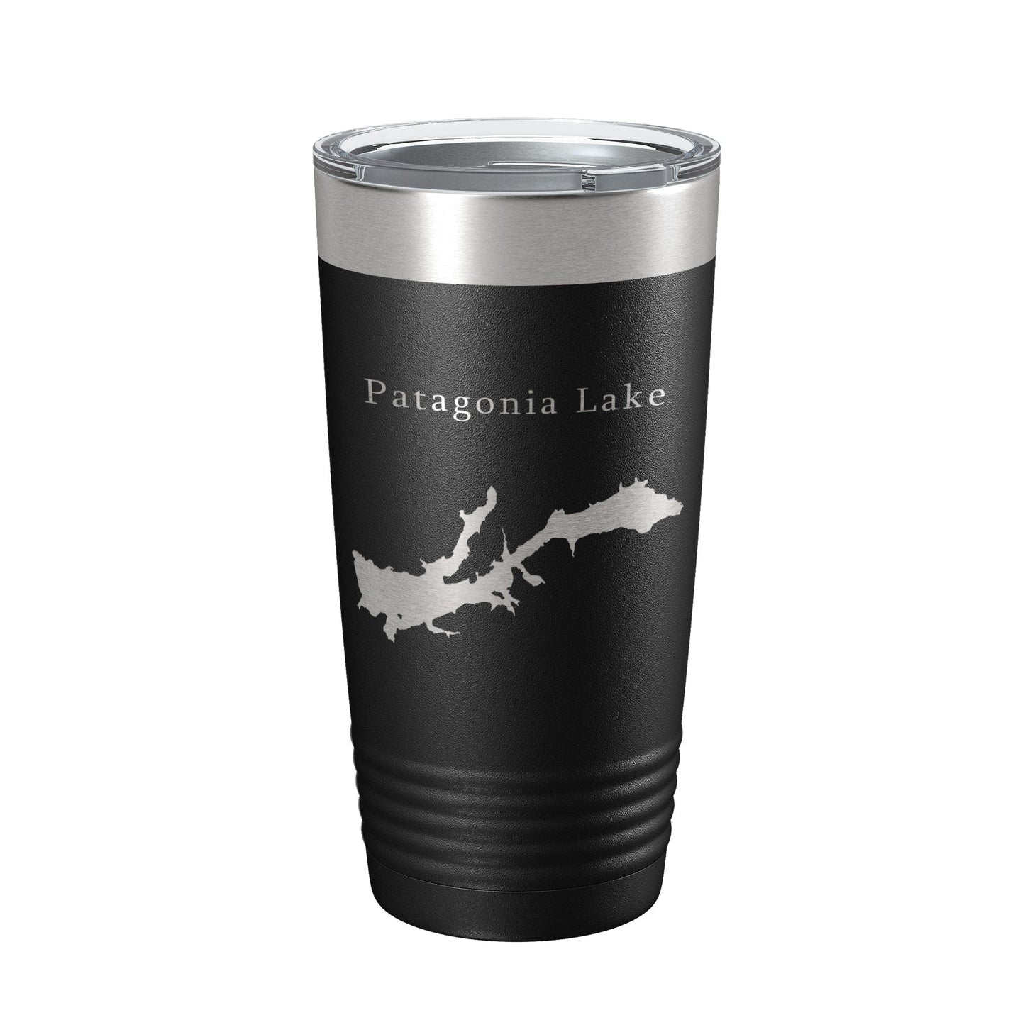 Patagonia Lake Map Tumbler Travel Mug Insulated Laser Engraved Coffee Cup Arizona 20 oz-5
