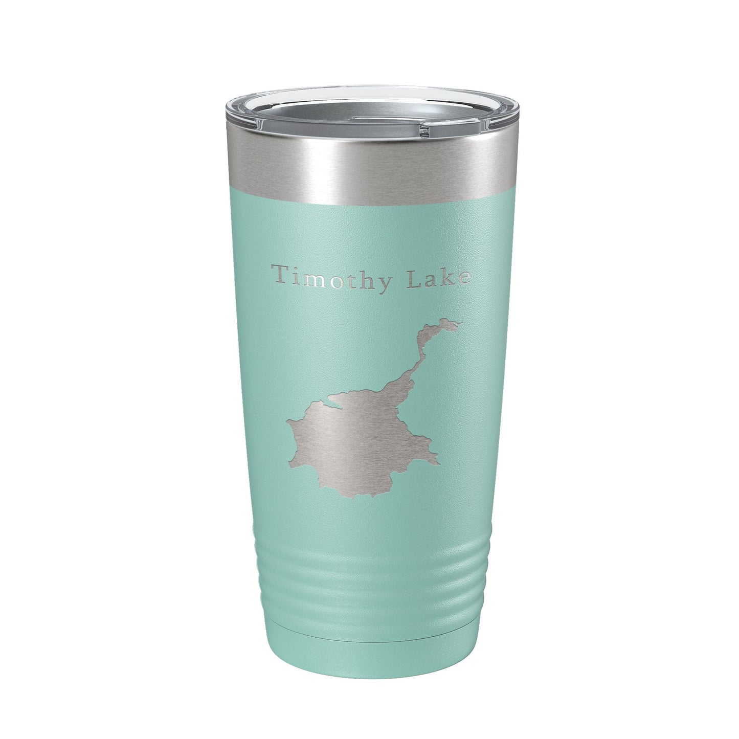 Timothy Lake Map Tumbler Travel Mug Insulated Laser Engraved Coffee Cup Oregon 20 oz-12